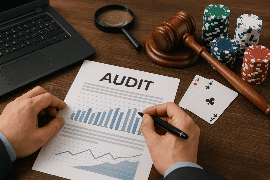 audit online casina