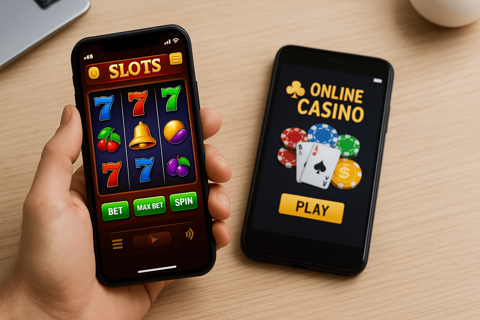 mobilné casino nahled