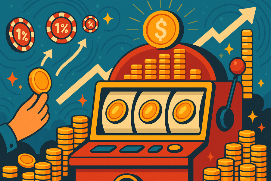 progresívny jackpot 5