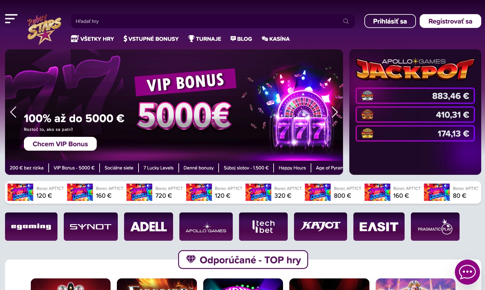 Rebuy Stars SK